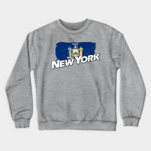 New York flag Crewneck Sweatshirt